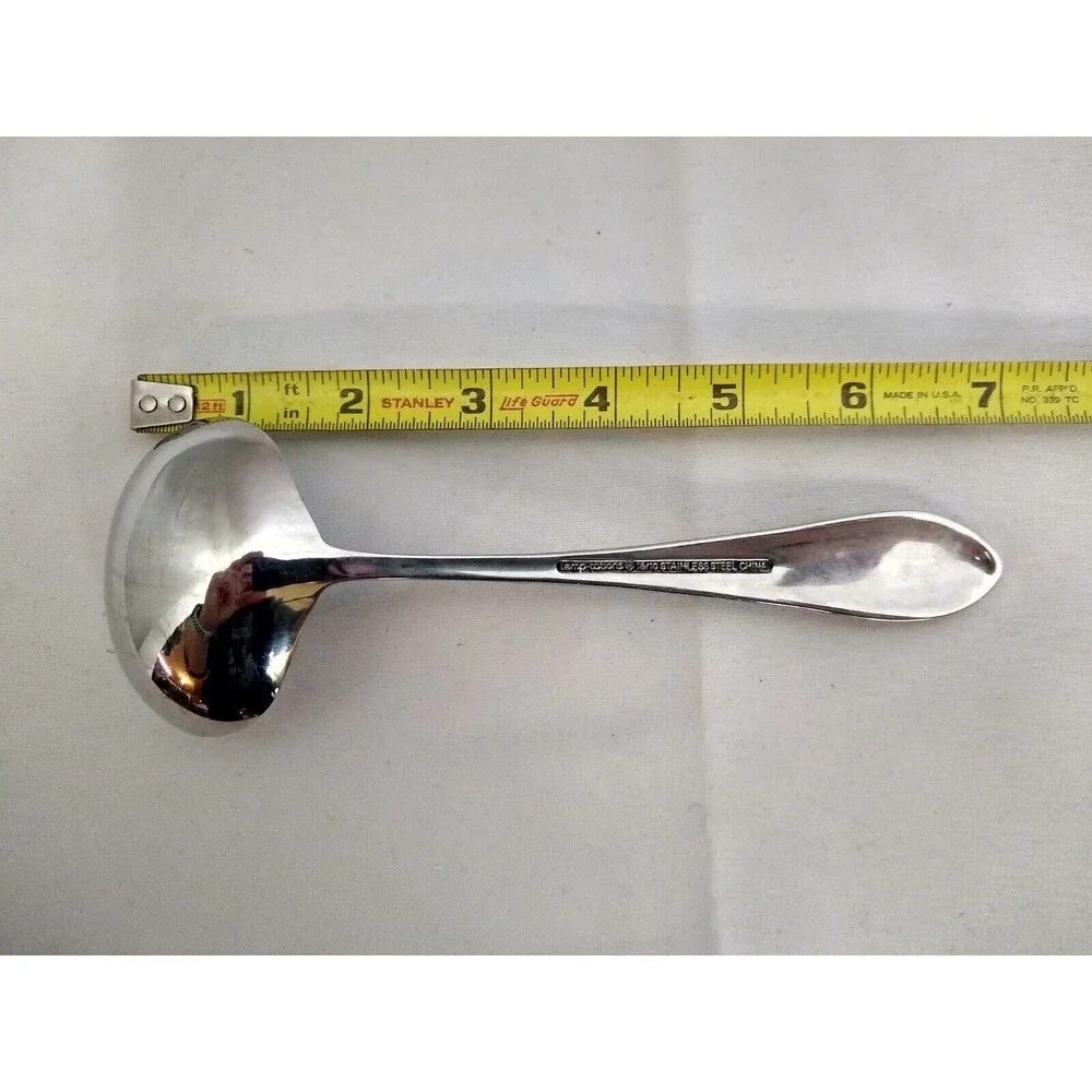 VINTAGE Temptations by tara Old World Floral Small Gravy Ladle